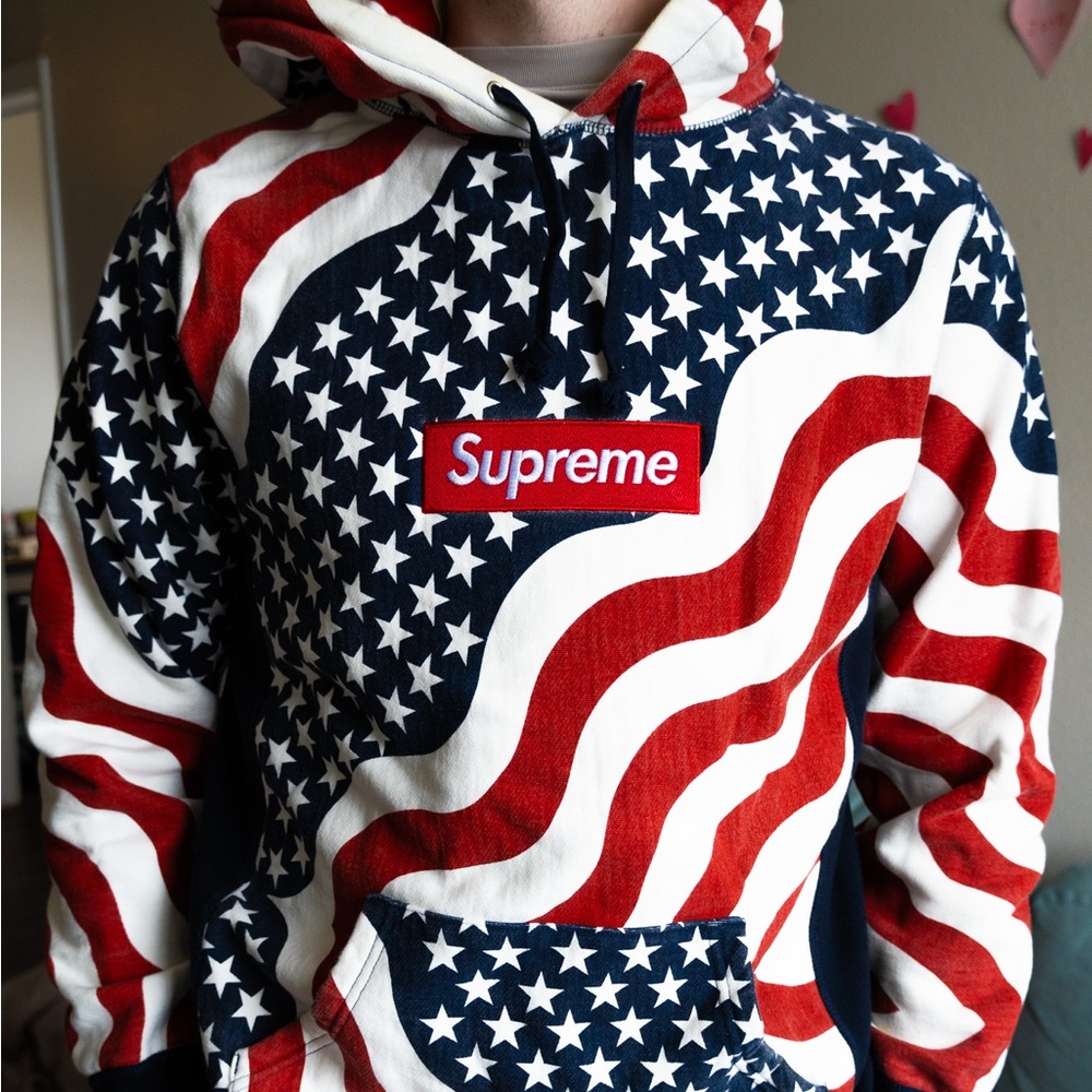 Supreme Box logo Pullover Hoodie USA